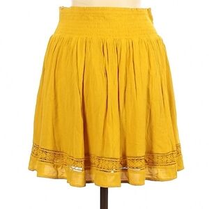 Old Navy Mustard Mini Skirt